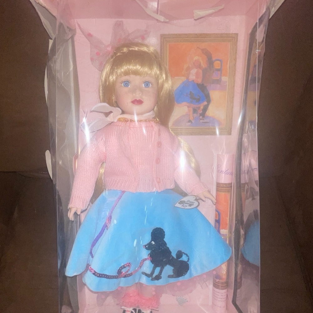 Porcelain Brass Key 16" Cindy Lou Doll Dancing through the Centuries